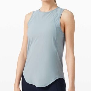BLUE LULULEMON SCULPT TANK
